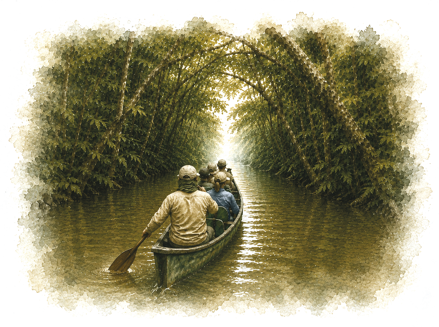 la-selva-paddle-canoe