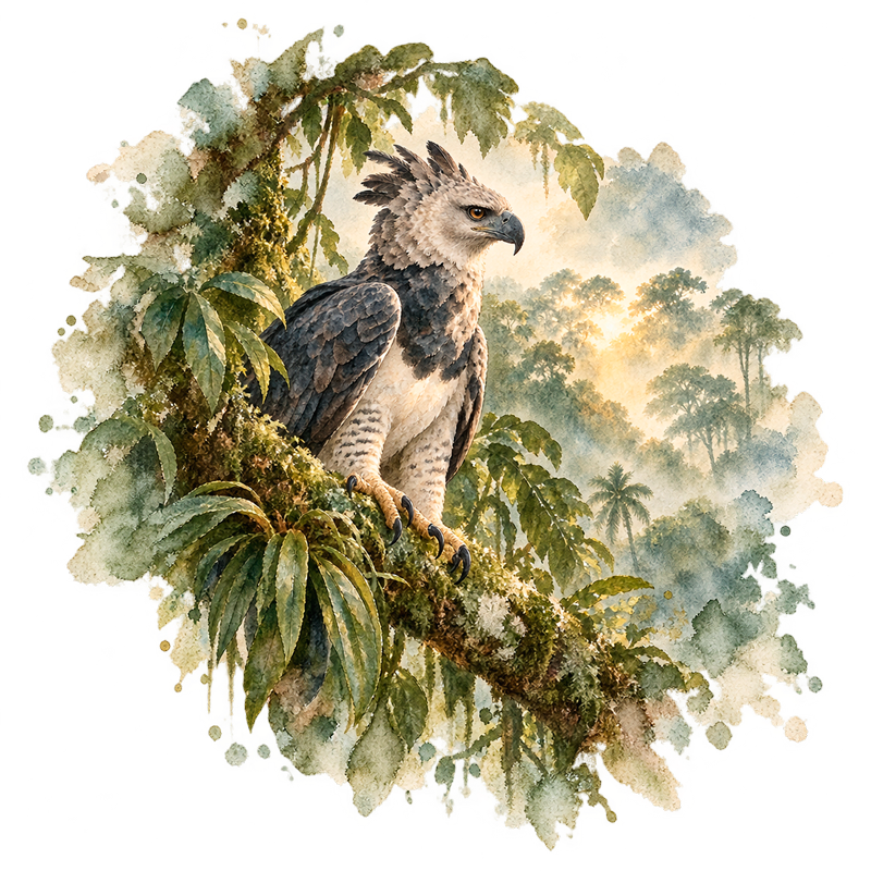la-selva-tales-chapter-2-harpy-eagle